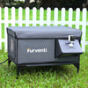 Furventi High Legs outdoor Cat House Dark Grey