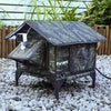 Furventi Rooftop Outdoor Cat House Camouflage