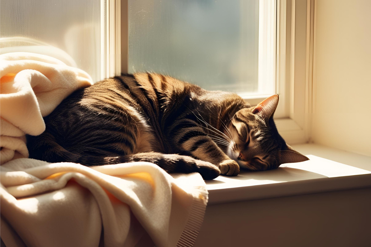 Why do cats sleep every day