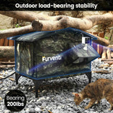 Furventi Flagship Open Top Outdoor Cat House Camouflage