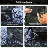 Furventi Flagship Open Top Outdoor Cat House Camouflage