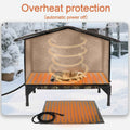 Weatherproof Flagship Open Top Outdoor Cat House Camouflage