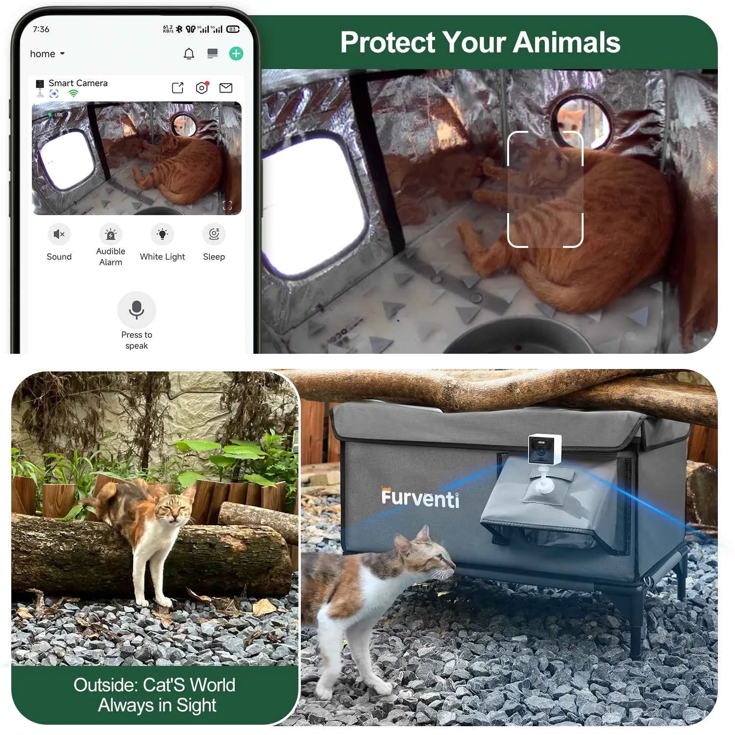 Furventi X21 Cat House Camera