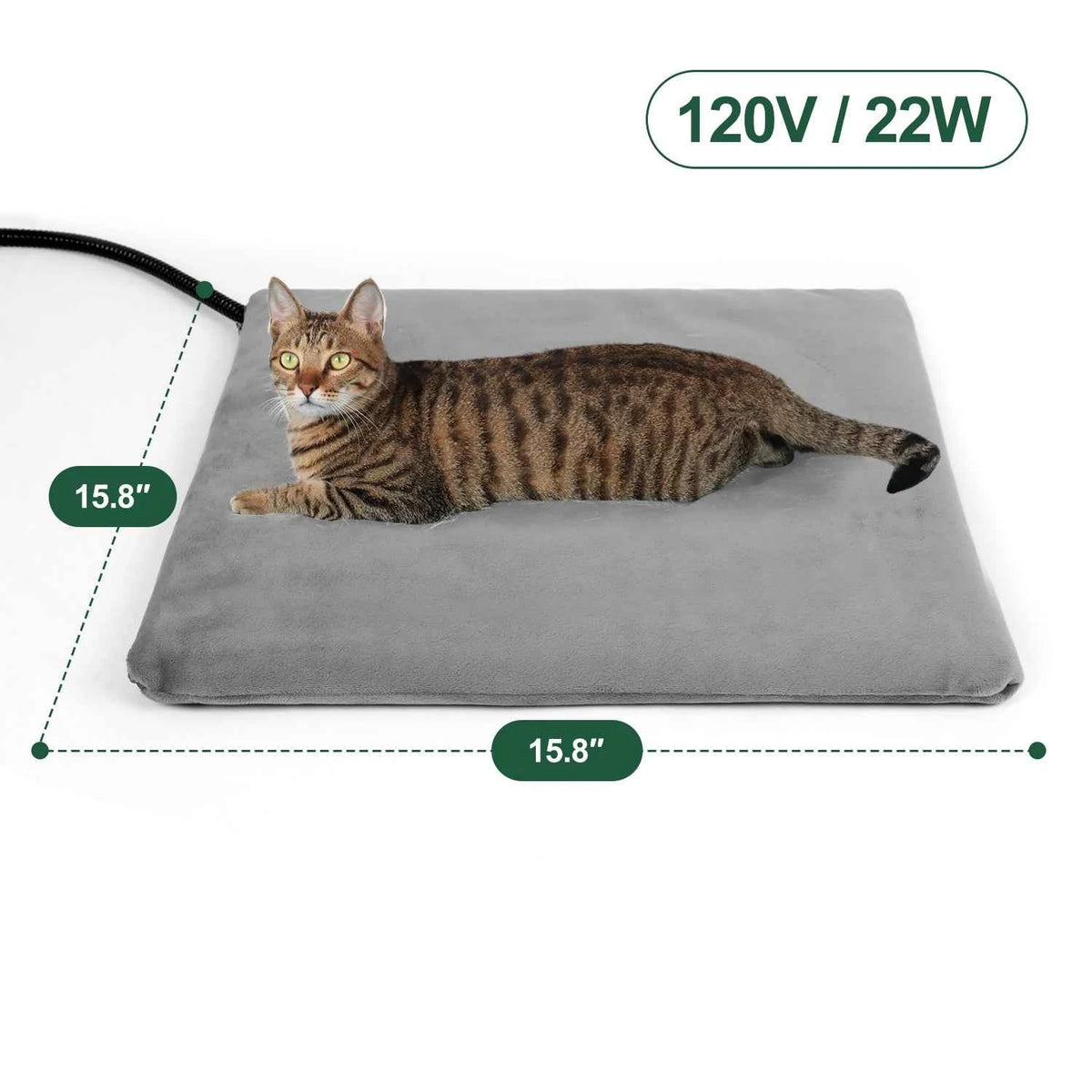 Furventi Cat House Heat Pad(Replacement Cloth Cover)