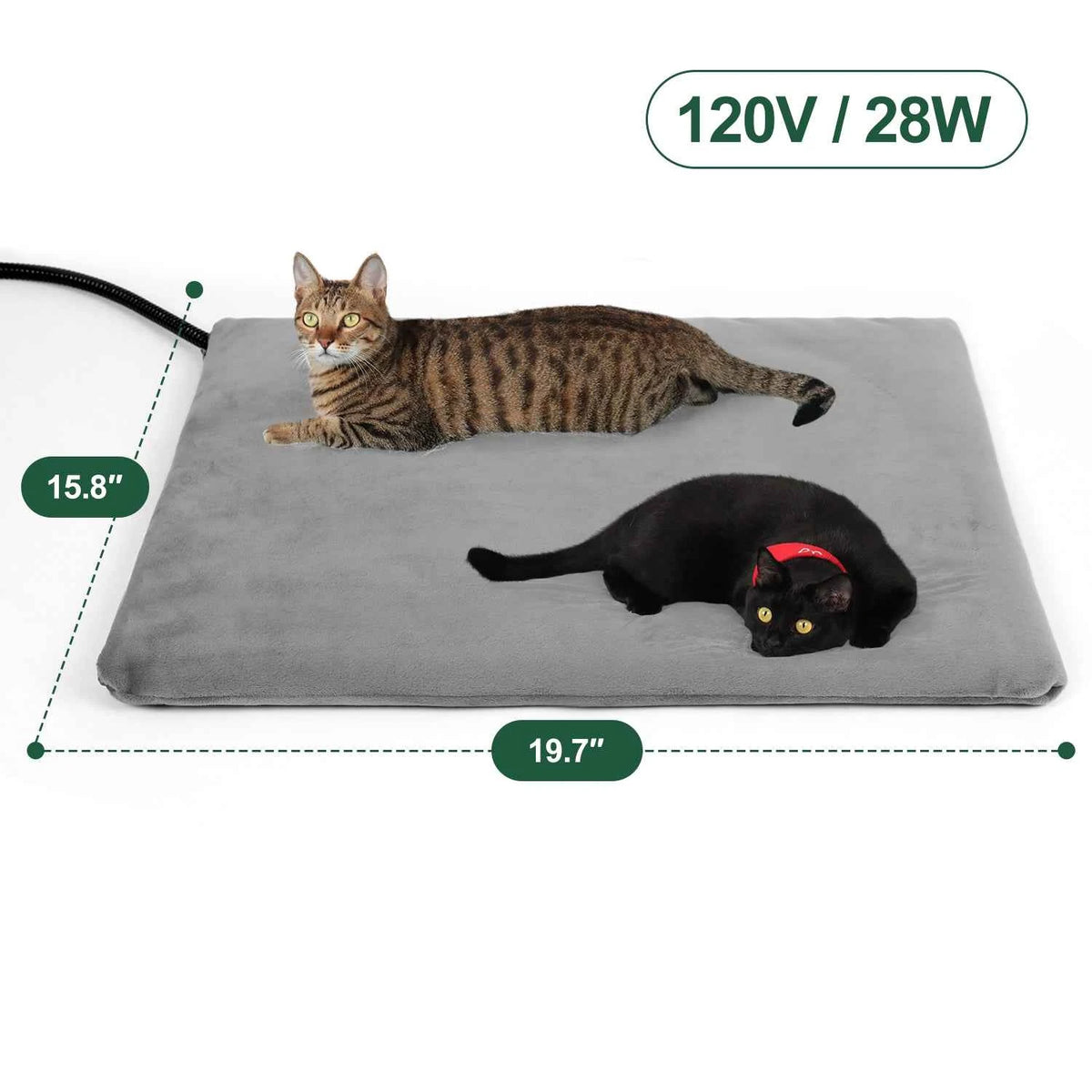 Furventi Cat House Heat Pad(Replacement Cloth Cover)