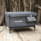 Furventi Flagship Outdoor Cat House Dark Grey