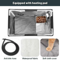 Omni-Climate Flagship Outdoor Cat House Dark Grey