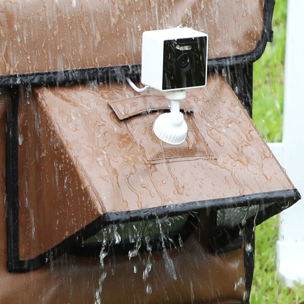 Furventi High Legs Outdoor Cat House Brown Product Features 6 & Outdoor Stray Heated Cat House
