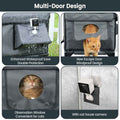 Furventi High Legs outdoor Cat House Dark Grey（副本）