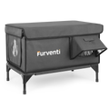 Furventi High Legs outdoor Cat House Dark Grey