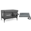 Furventi High Legs outdoor Cat House Dark Grey