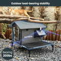 Furventi Platform Outdoor Cat House Dark Grey
