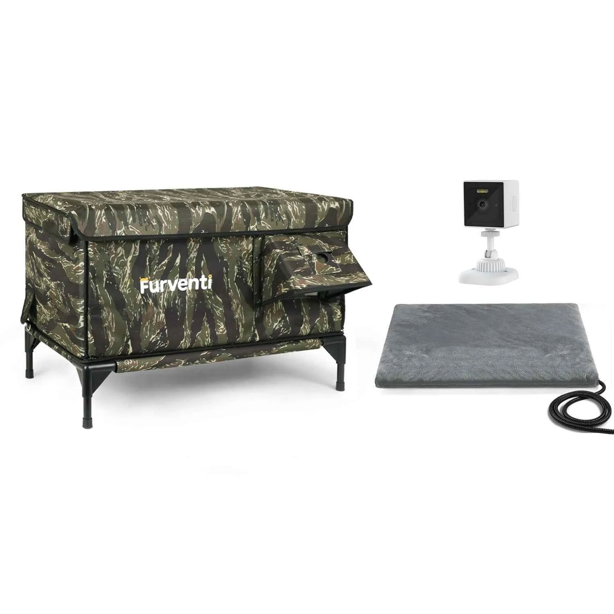 Furventi Flagship Outdoor Cat House Camouflage